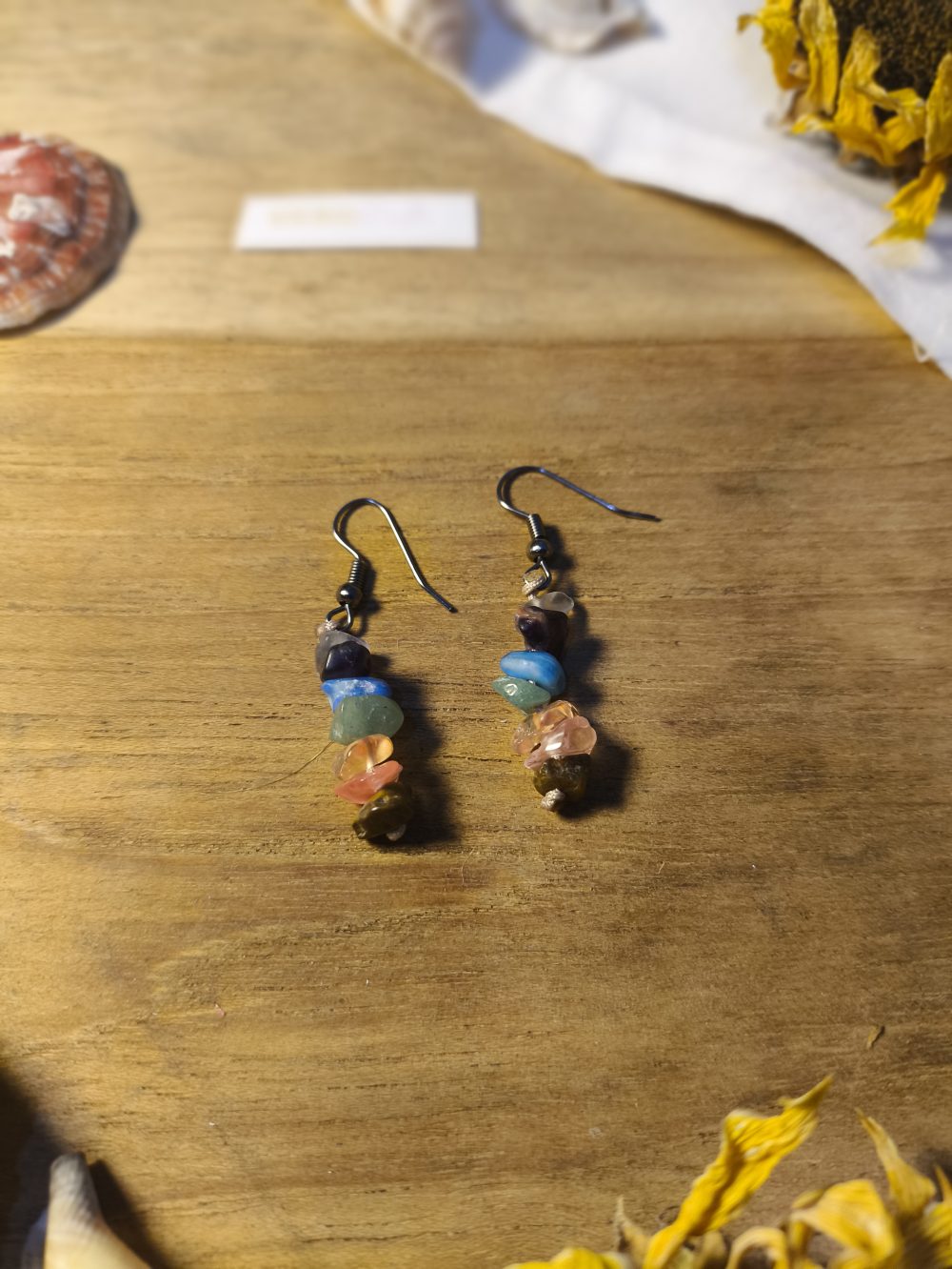 The Infinite Manifestation Chakra Earrings