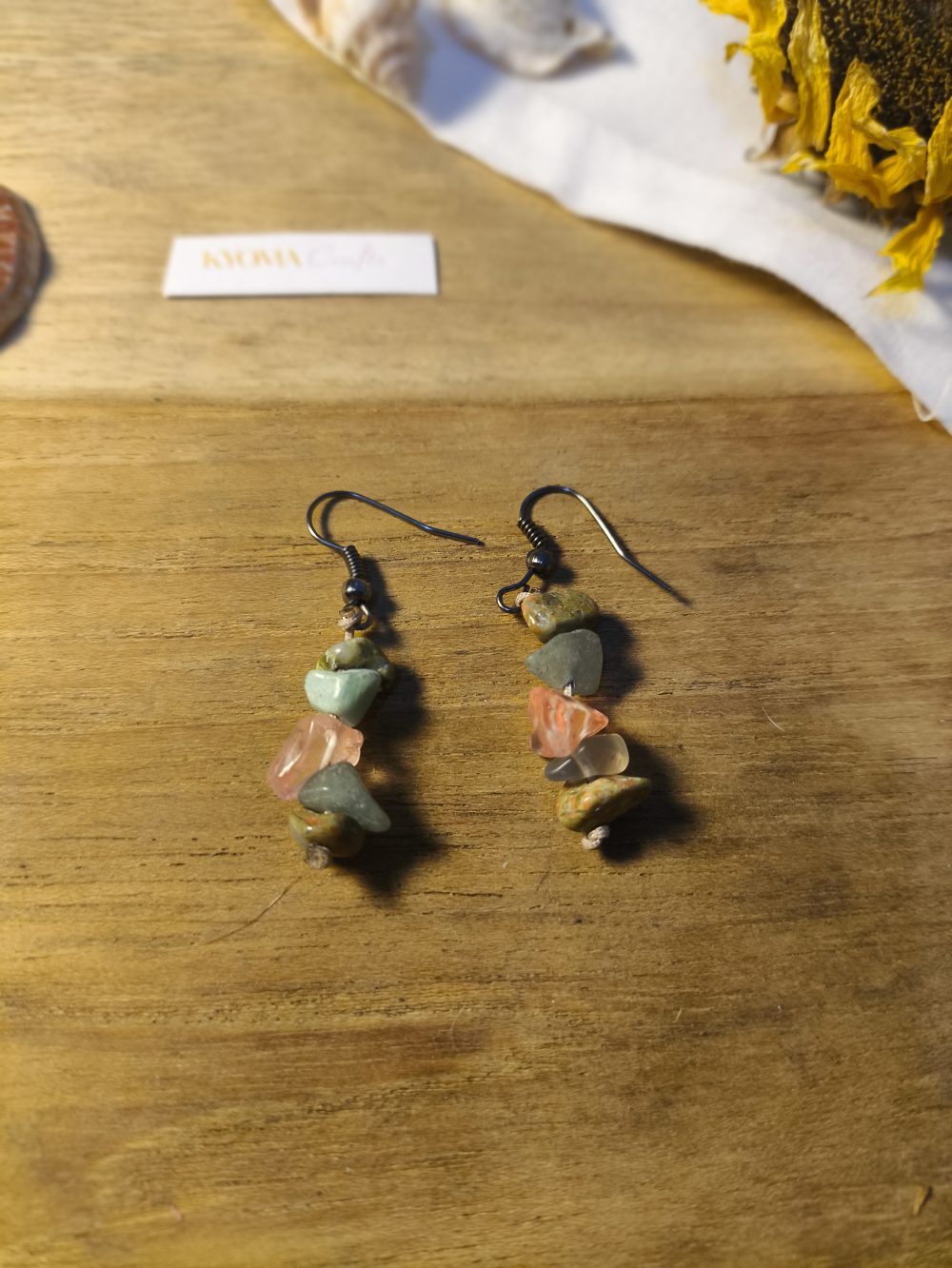 Nature Bliss Healing Crystal Earrings
